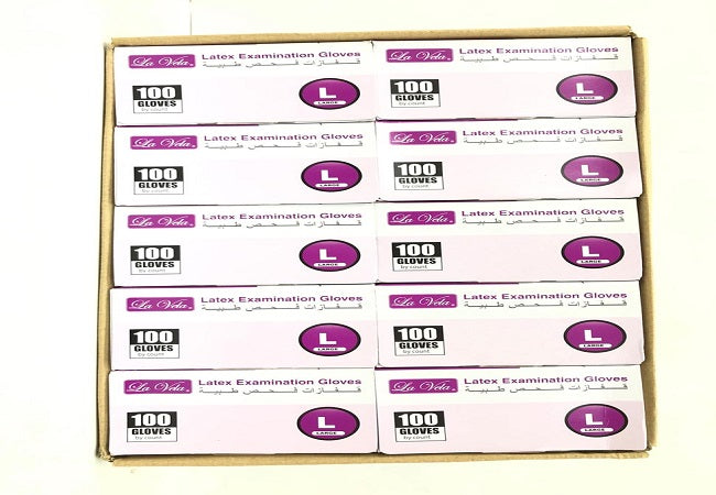 Latex Examination Powder Free Gloves