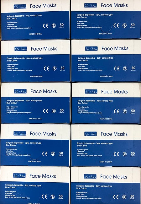 Face Masks -Blue colour