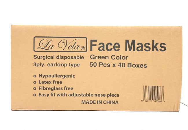 Face Masks - Green Colour