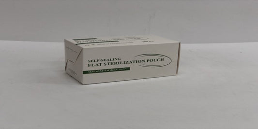 Self-sealing flat sterilization pouch