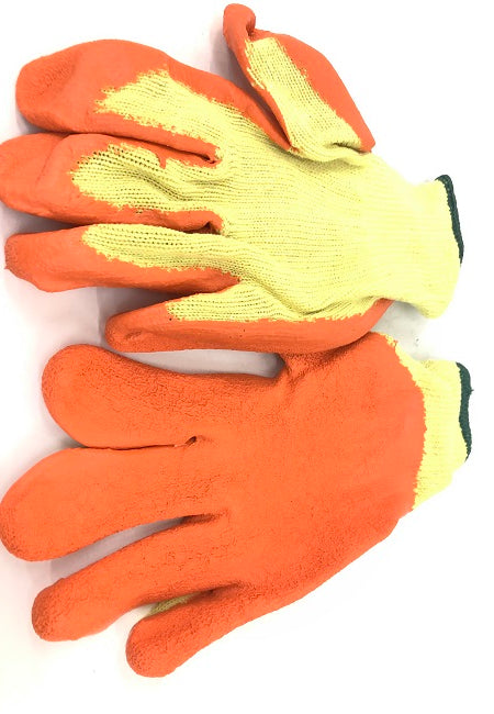 Crinkle Latex Coated Glove